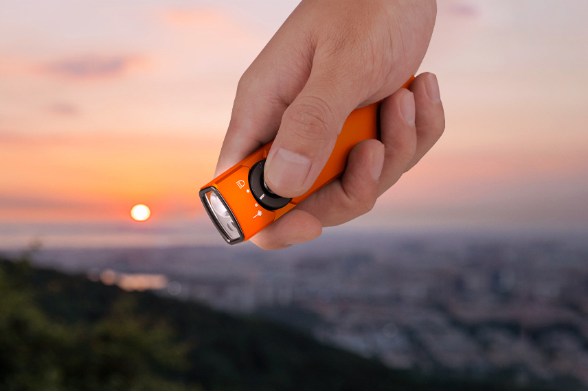 Best EDC flashlight Arkfeld is ergonomic and easy to operate