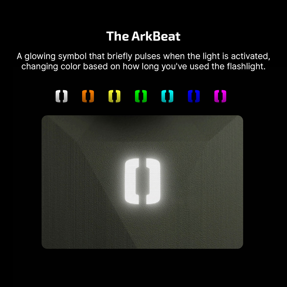 ArkBeat glowing symbol feature