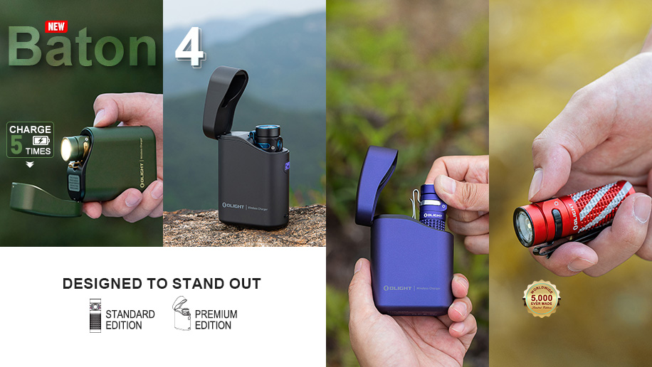 Baton 4 with Charging Case