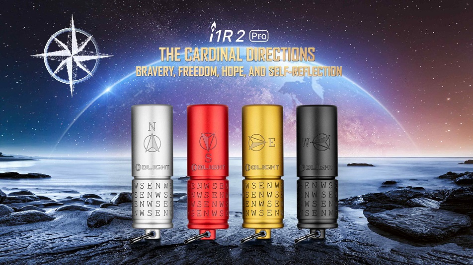 i1R 2 Pro Keychain Flashlight DIRECTIONS VERSION