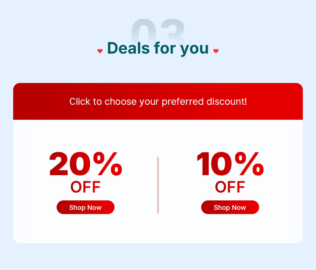 Deals for You Banner