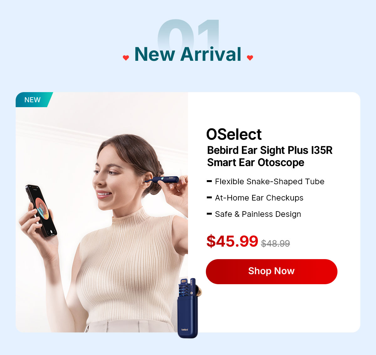 Bebird I35R Smart Ear Camera